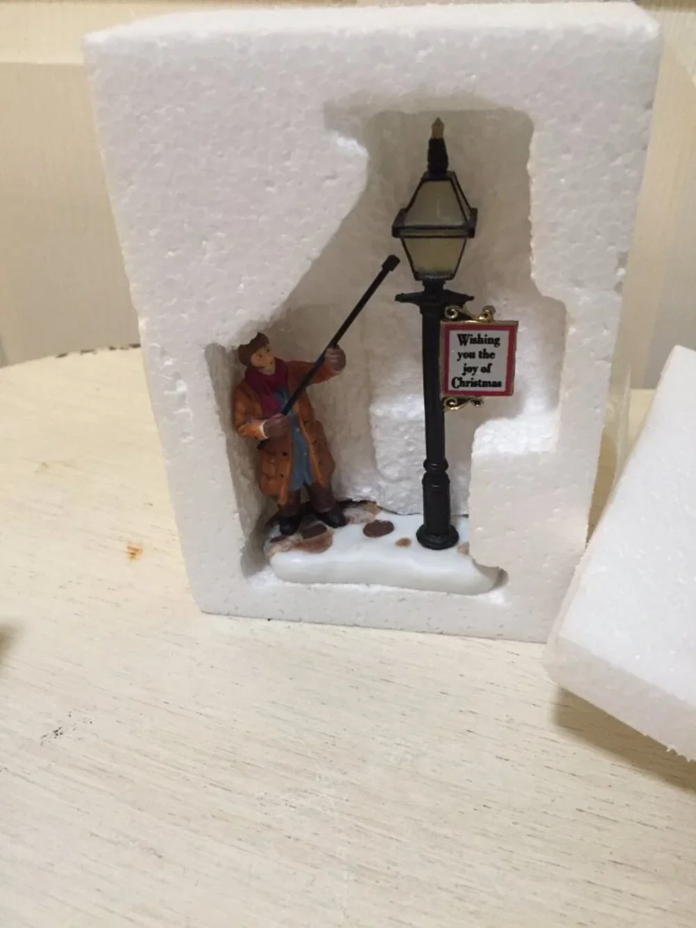 Department 56 New England Village Lamp Lighter Intro 07 Retired Piece w/Box Nic